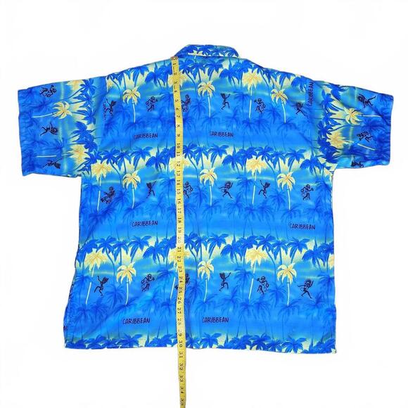 Rima BeachWorld Caribbean Print Button-Up Shirt - Size XL - Picture 8 of 8